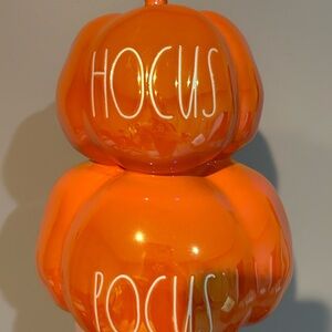 Rae Dunn orange hocus pocus canister